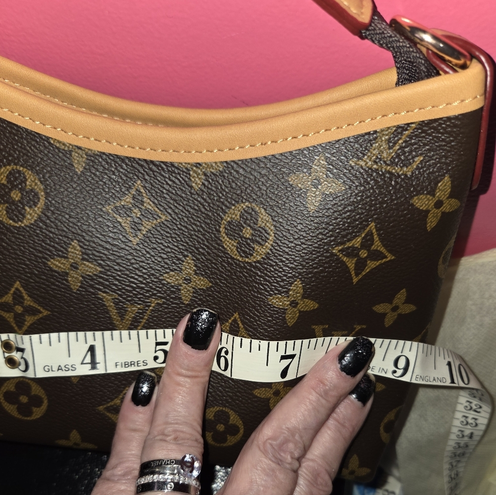 Small Classic Brown and Tan Shoulder Bag